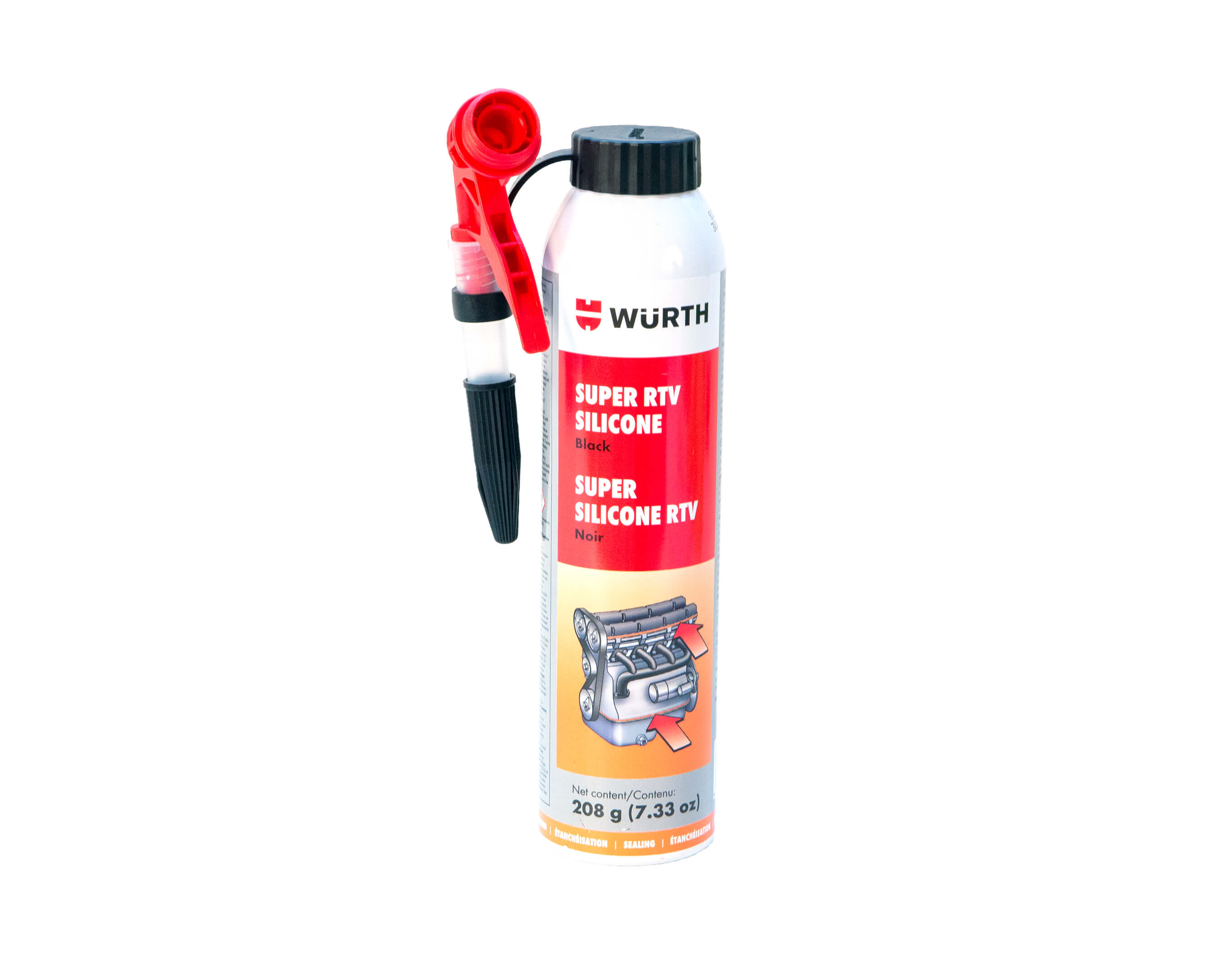 Super RTV Silicone Coloured Sealants Wurth Canada